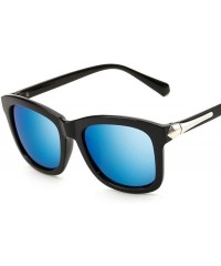 Semi-rimless Sunglasses Fashion Color Film Sunglasses Hipster Sex Retro Sunglasses For Men And Women - C218TKL0EI6 $11.20