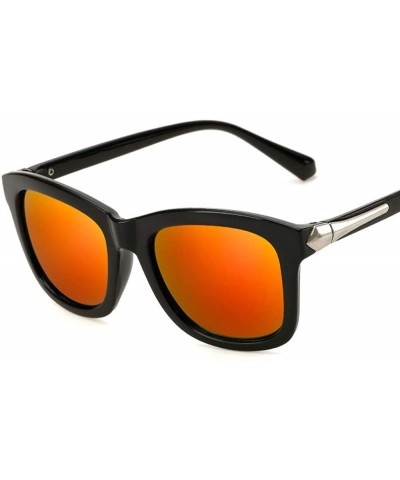 Semi-rimless Sunglasses Fashion Color Film Sunglasses Hipster Sex Retro Sunglasses For Men And Women - C218TKL0EI6 $18.26