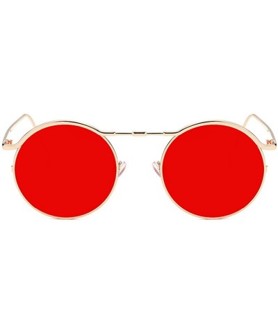 Rimless Sunglasses Vintage Oversized Glasses Eyewear - F - C618QTCS7ET $14.13