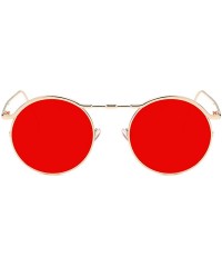 Rimless Sunglasses Vintage Oversized Glasses Eyewear - F - C618QTCS7ET $14.13