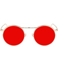 Rimless Sunglasses Vintage Oversized Glasses Eyewear - F - C618QTCS7ET $14.13
