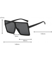 Square 2pieces Women Square Sunglasses Retro Outdoor Glasses - C118AA8HNAY $9.86