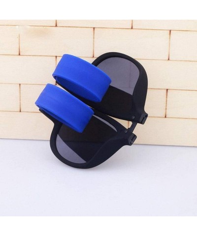 Sport Creative Sunglasses for Unisex - Tigivemen Driving Goggles Wristband Snap Bracelet - Blue - C718RLU0XXM $7.65