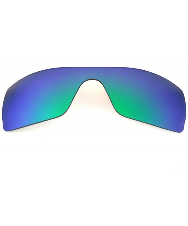 Oversized Replacement Lenses Batwolf Red&Silver Color Polarized 2 Pairs - Green - CI121RWZXMB $8.00