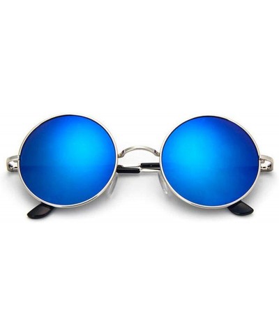 Round Circle Steampunk Sunglasses Women Men Round Black Frame Lens Sun Glasses Gafas De Sol - C1 - C5197Y7OGYX $23.29