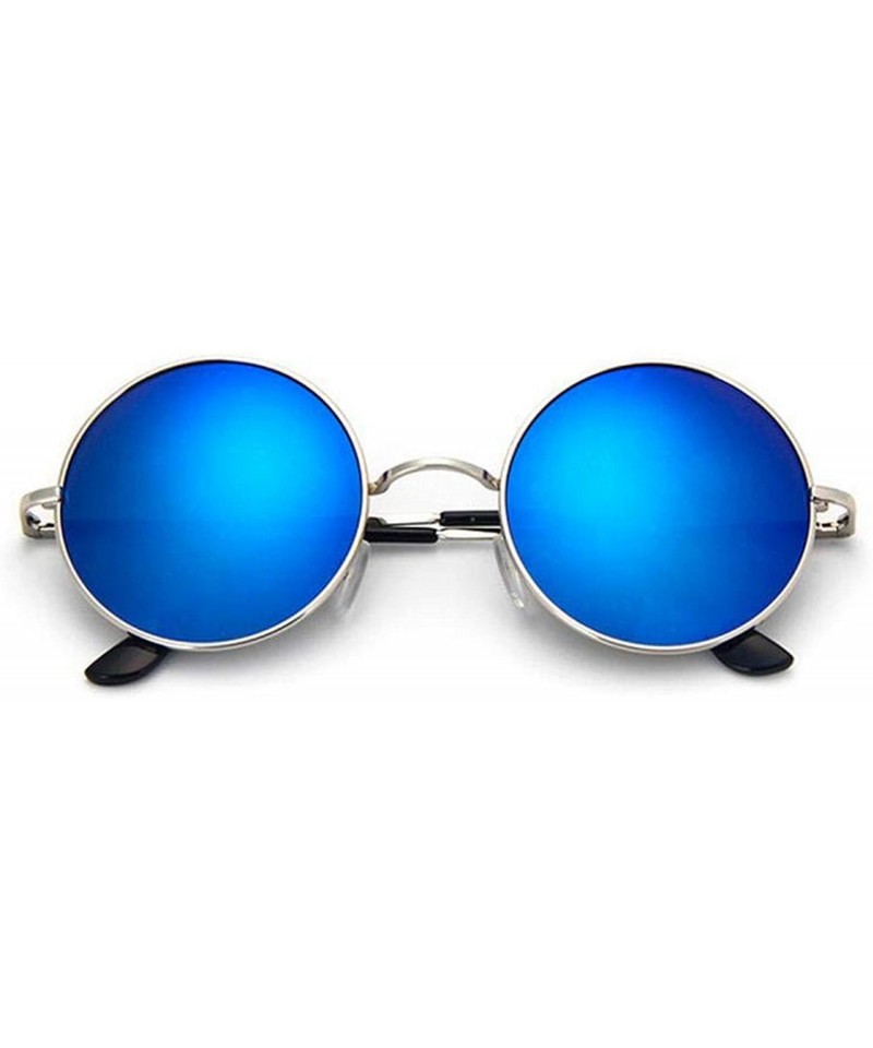 Round Circle Steampunk Sunglasses Women Men Round Black Frame Lens Sun Glasses Gafas De Sol - C1 - C5197Y7OGYX $23.29