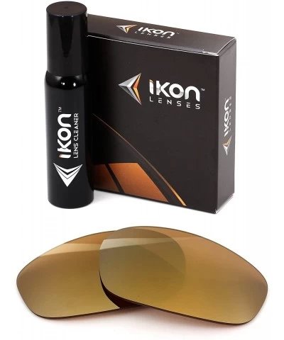 Sport Polarized Replacement Lenses for Triple Tail Sunglasses - Multiple Options - 24K Gold Mirror - C6120X6SMO3 $61.73
