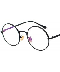 Oval Fashion Tinted Color Lens Round Sunglasses Women Retro Punk Metal Frame Eye Vintage Tiny Men Sun Glasses - 2 - C4198A5EU...