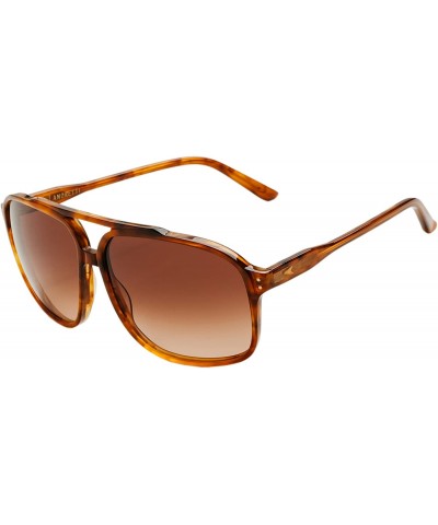 Sport Classic Aviator Sports Car Inspired Sunglasses - Driver Glasses For Men/Women - Rootbeer2 - C218E4344X6 $23.10