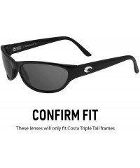 Sport Polarized Replacement Lenses for Triple Tail Sunglasses - Multiple Options - 24K Gold Mirror - C6120X6SMO3 $60.10