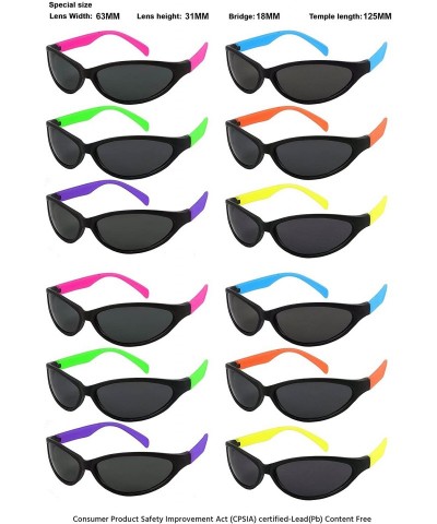 Wayfarer I Wear Sunglasses Favors certified Lead Content - Adult Multicolor - CM12MXBBGNJ $11.53