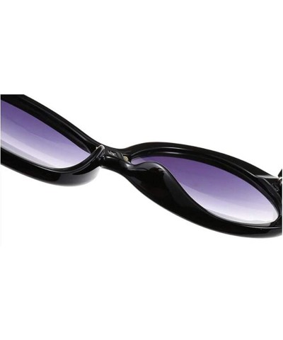 Round Fashion small round frame sunglasses - women's men's two-tone sunglasses - G - CI18RT8SRG5 $33.32