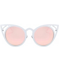 Rectangular 2017 Woman Sunglasses Eyeglasses - Pink - CZ182Z4UXEQ $7.31