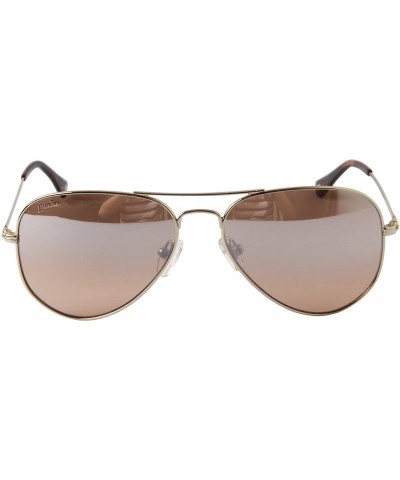 Aviator Designer Classic Aviator Metal Frame Polarized Sunglasses Men Women Sun Glasses Lightweight 3025 - CC18DZU8YYQ $18.72
