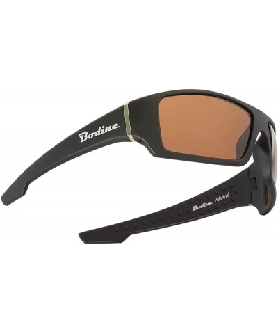 Sport Booch Polarized Sport Sunglasses - Black - Amber - C518OTIY6ML $22.43