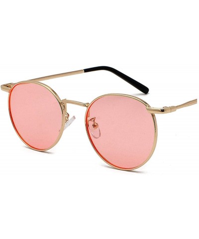 Rimless Fashion Men Women Luxury Vintage Mirrors Sun Glasses Retro Classic Metal Lenses Round Polarized Sunglasses - 3 - C719...