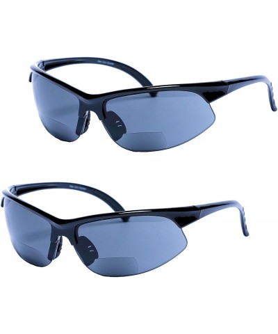 Sport Bifocal Reading Sunglasses Outdoor Readers - Black - C712O5KMEU1 $39.44