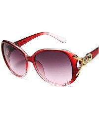 Sport 2019 Luxury Women Sunglasses Vintage Sun Glasses For Men Classic Retro Plastic Outdoor Party - Red - CJ18W78SLSL $11.12