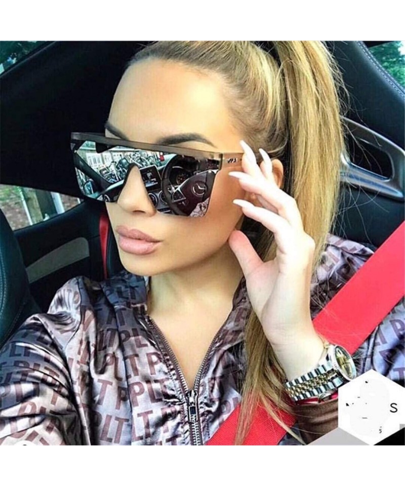 Women's Square Flat Top Sunglasses