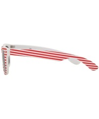 Wayfarer USA American Flag Stars & Stripes Wayfarer Sunglasses - C0182KQLAYE $14.34