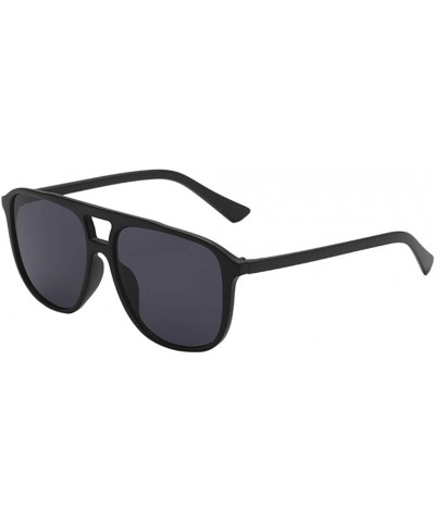 Oversized Classic Oversized Sunglasses for Women Fashion Man Women Sunglasses - A - CC18TM66CRM $9.22