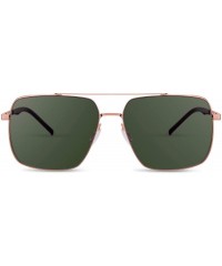 Square Square Metal Sunglaases - G-15 - CH199I4D9XN $44.07