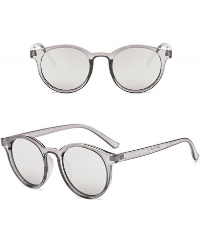 Sport Women Man Vintage Sunglasses Retro Circle Frame Eyewear Fashion - CW18O3Q6373 $17.77
