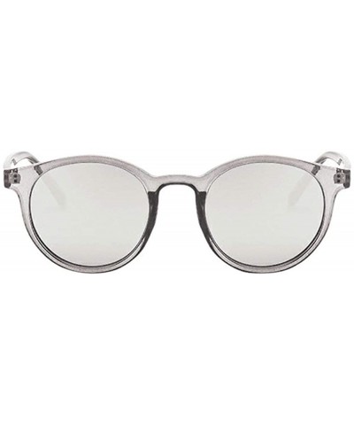 Sport Women Man Vintage Sunglasses Retro Circle Frame Eyewear Fashion - CW18O3Q6373 $8.88
