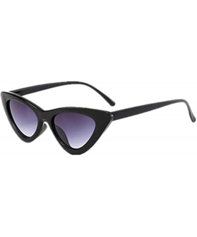 Rimless Women Fashion Cat Eye Shades Sunglasses Integrated UV Candy Colored - 0464c - C318RS684AX $17.03