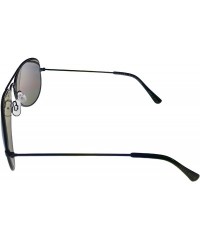 Aviator Mens Sunglass Black Mens Metal Aviator PE47 6 - CG12MYWNOHV $26.88