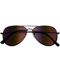Aviator Mens Sunglass Black Mens Metal Aviator PE47 6 - CG12MYWNOHV $26.88