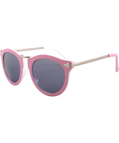 Oval Women's Sunglasses UV400 Protection Fashion Sunglasses Oversized Summer Eyewear - B086 - Pink - CL189TQYUXY $19.76