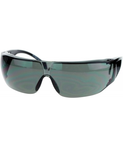 Shield Light Weight Fit Over Safety Eye Glasses & Sunglasses - Black - CJ11ZKXKE1J $11.96