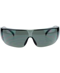 Shield Light Weight Fit Over Safety Eye Glasses & Sunglasses - Black - CJ11ZKXKE1J $11.96