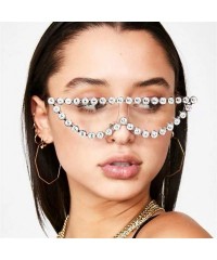 Cat Eye Fashion Diamond Frame Cat Eye Sunglasses Women Luxury Brand Vintage Triangle Shades Rhinestone Sunglasses Female - CY...