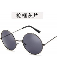 Aviator Lady Small Sunglasses Men Women Retro Metal Frame Round Eye Vintage Tiny Female Sun Glasses - 3 - C7198ZX4D6G $40.52