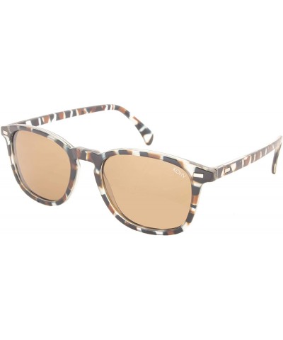 Aviator Gloss Tortoise Polarized Sunglasses - CB18IW4SNKZ $29.37