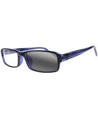 Rectangular Multifocal Progressive Men Women Rectangular Reading Glasses Transition Photochromic Anti-UV Reader - Blue - CE18...