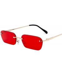 Aviator New Retro Classic Small Square Sunglasses Men Sun Glasses Women Vintage Metal Frame Lens Eyewear UV400 - 5 - CS198A7R...