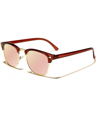 Wayfarer Modern Sunglasses - Pink/Pink/Gold - C518DNLXZ07 $19.05