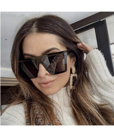 Oval Square Sunglasses Women Vintage Street Avant-Small Frame Sun Glasses Men Outdoor Personality Eyeglasses - CV199C0E0DU $2...