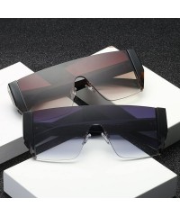 Oval Square Sunglasses Women Vintage Street Avant-Small Frame Sun Glasses Men Outdoor Personality Eyeglasses - CV199C0E0DU $2...