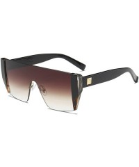 Oval Square Sunglasses Women Vintage Street Avant-Small Frame Sun Glasses Men Outdoor Personality Eyeglasses - CV199C0E0DU $2...