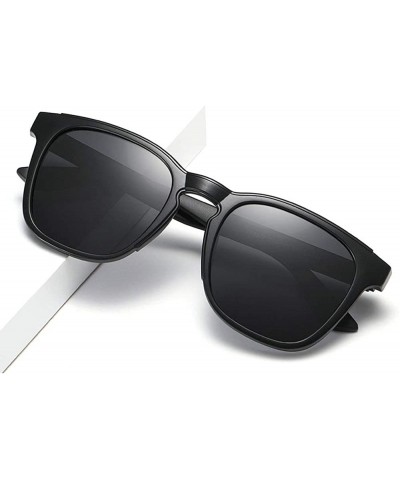 Square new TR90 box myopia polarized sunglasses fashion outdoor travel men's driving sunglasses - CH18ASCU990 $21.04