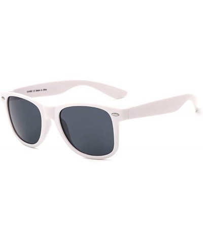 Oval Sunglases First Edition - White - C918UQD8MTX $8.37