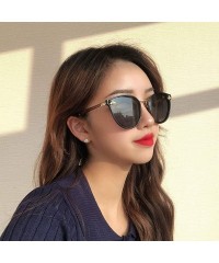 Aviator sunglasses-Fashion UV Protection sunglasses for Men Women vintage glasses retro sunglasses sunglasses round - E - CO1...