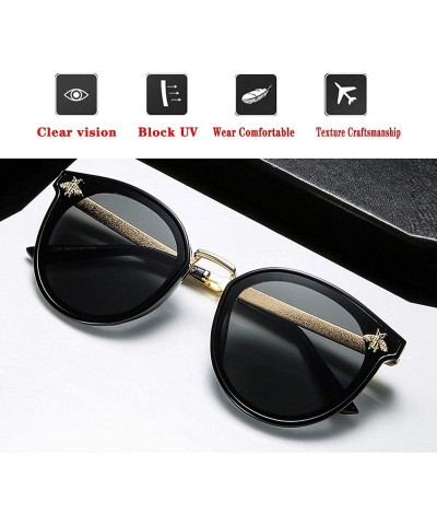Aviator sunglasses-Fashion UV Protection sunglasses for Men Women vintage glasses retro sunglasses sunglasses round - E - CO1...