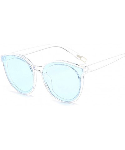 Cat Eye fashion cat eye glasses sunglasses women blue sea sun glasses lady - C1 - C318WZT25DT $26.95