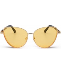 Oversized Polarized Sunglasses for Women Vintage Big Frame Sun Glasses Ladies Shades Round Retro Plastic Frame Sunglasses - C...