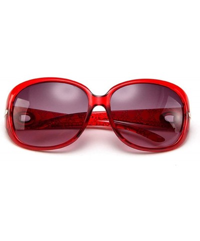 Square Unisex Fashion Square Shape UV400 Framed Sunglasses Sunglasses - Wine Red - C4198CAUX0K $20.45